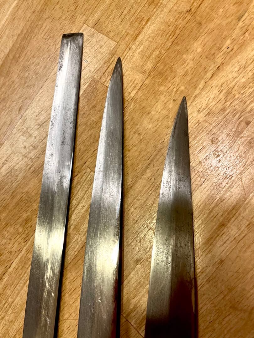 た*と様 蛸引包丁、柳刃包丁　3本まとめて　堺久光、無銘