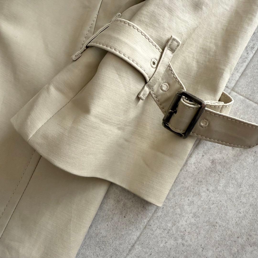 バーバリーロンドン　トレンチコート　ノバチェック　ベルト　9 ベージュ