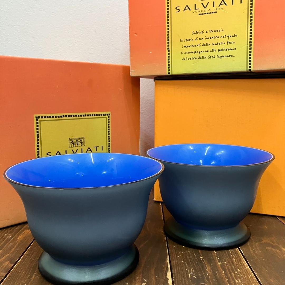サルビアティ SALVIATI 　イタリア ヴェネチアングラス　花瓶　ムラーノ
