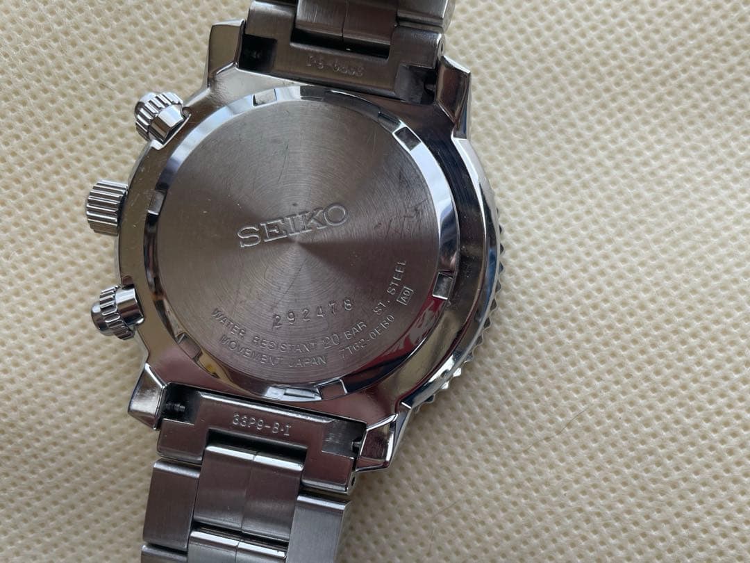 セイコー パイロットウォッチ クロノグラフ SNA411 (ジャンク)