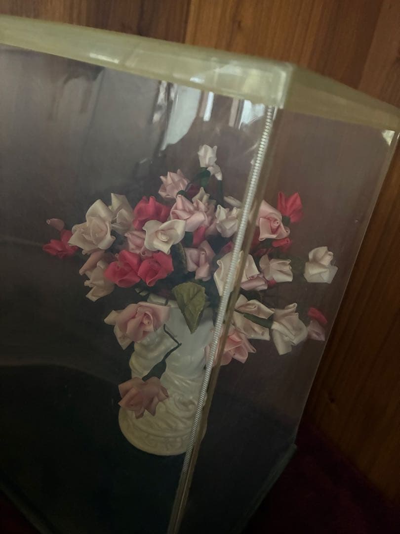 造花 アレンジメント 陶器の花瓶付き