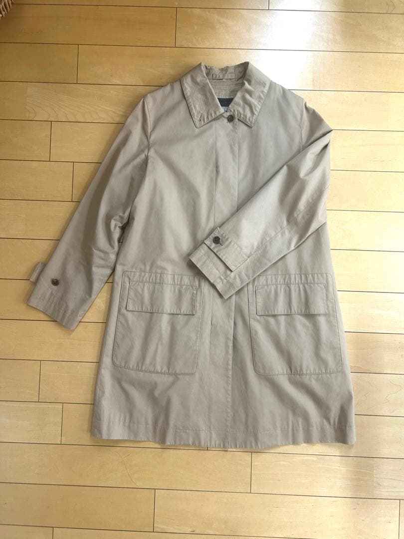 マーガレットハウエル　ステンカラーコート　ベージュ