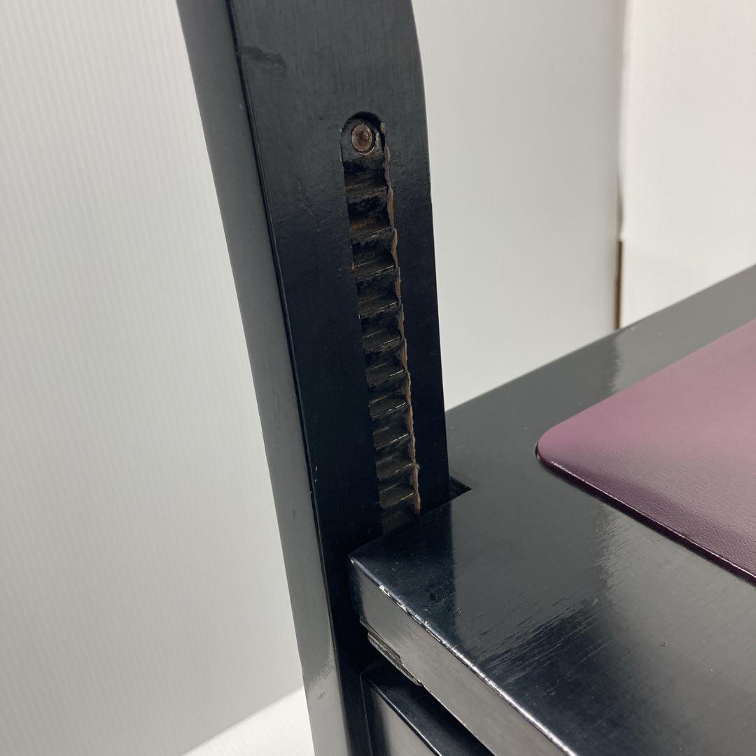 ビンテージ ヤマハ ピアノ椅子 トムソン椅子 背付椅子 チェア アンティーク