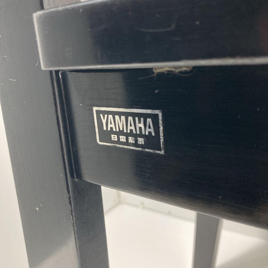 ビンテージ ヤマハ ピアノ椅子 トムソン椅子 背付椅子 チェア アンティーク