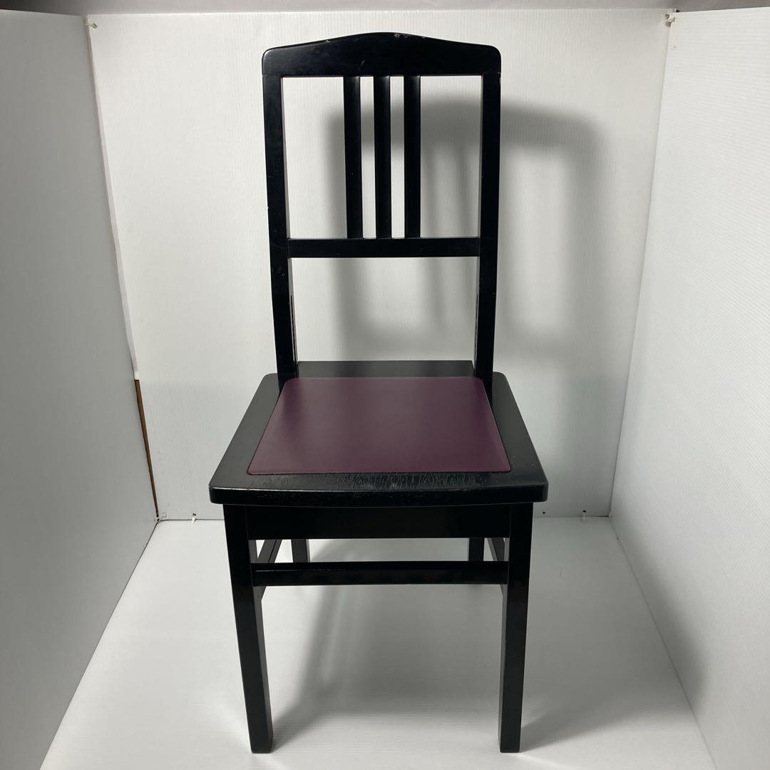 ビンテージ ヤマハ ピアノ椅子 トムソン椅子 背付椅子 チェア アンティーク