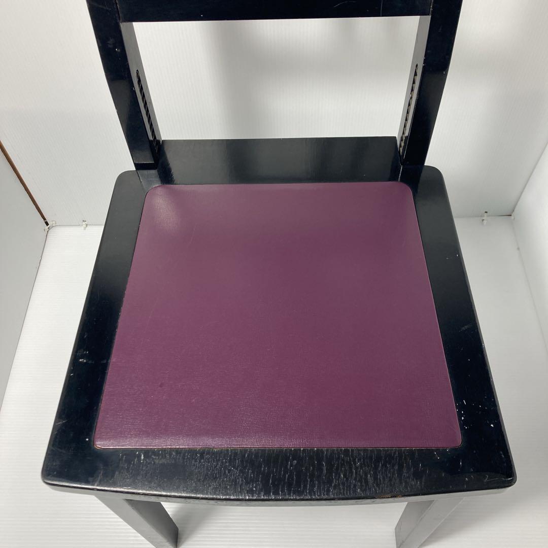 ビンテージ ヤマハ ピアノ椅子 トムソン椅子 背付椅子 チェア アンティーク