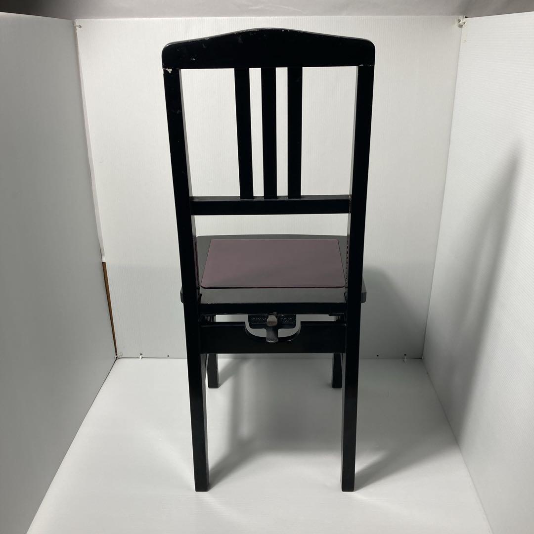 ビンテージ ヤマハ ピアノ椅子 トムソン椅子 背付椅子 チェア アンティーク