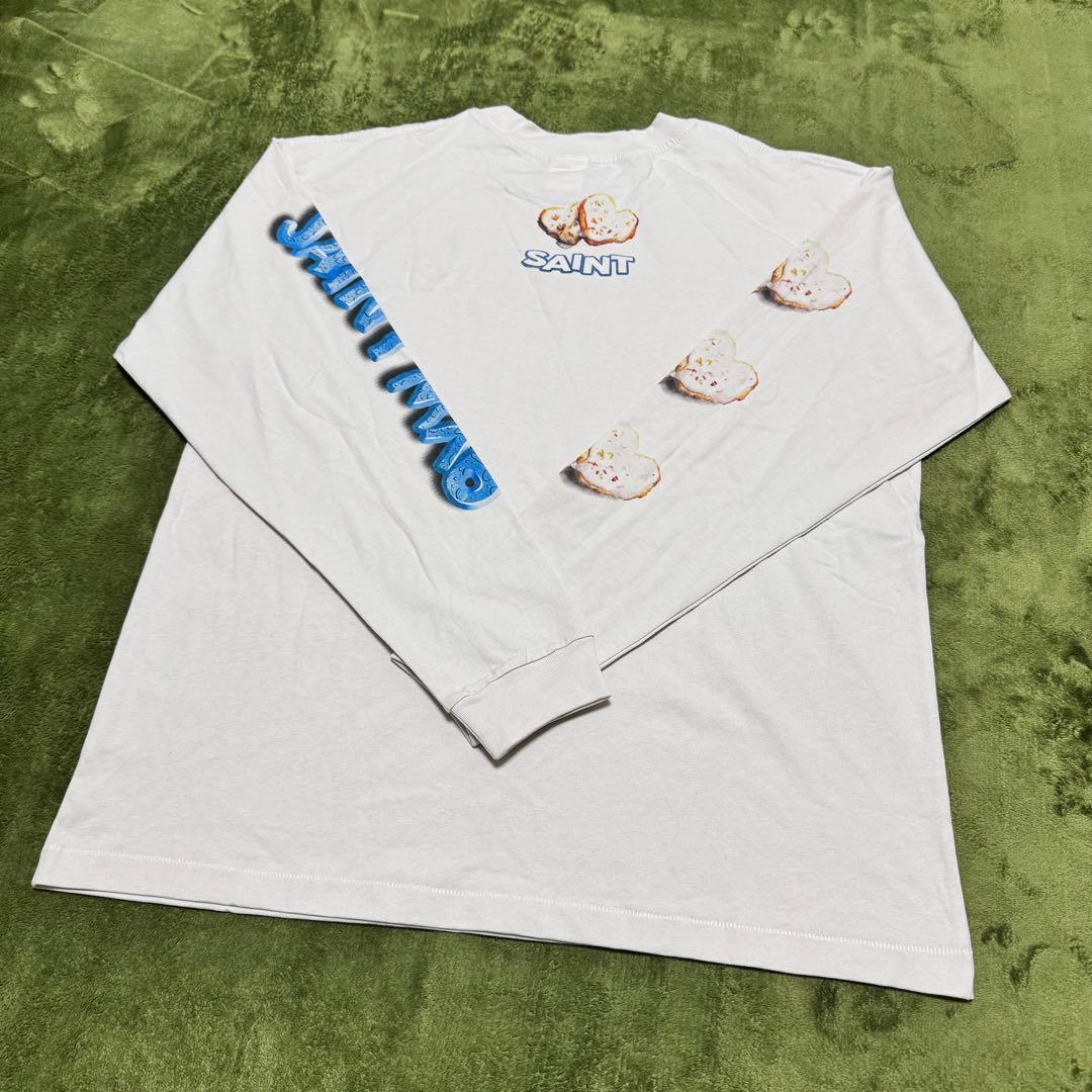 トップス SAINT MICHAEL SA_SS TEE OREO WHITE