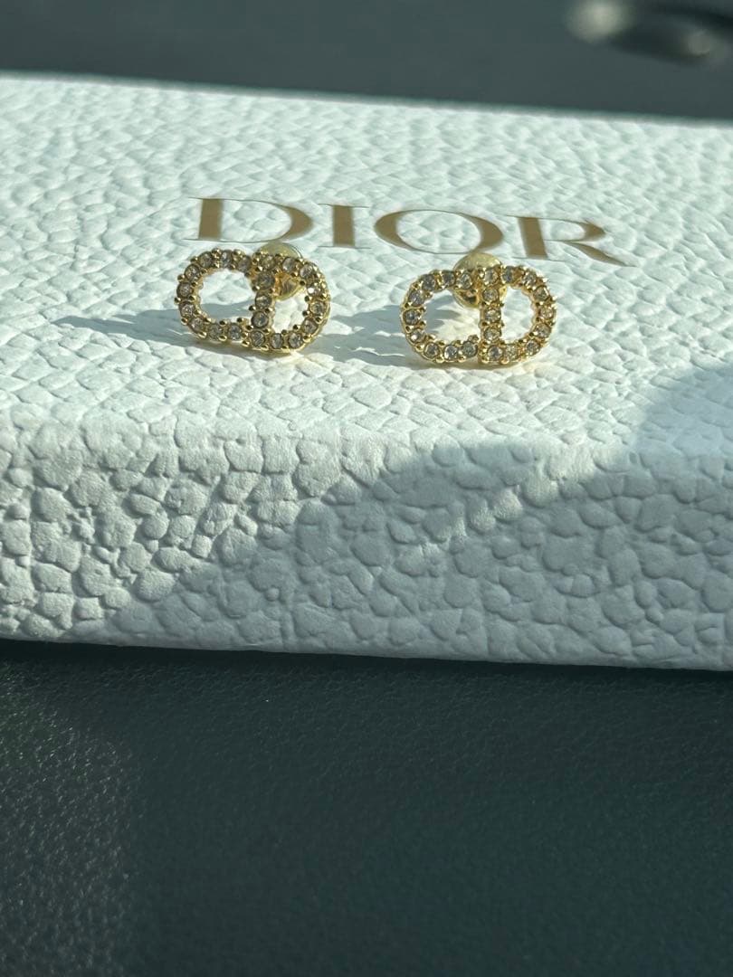 Dior CDピアス ゴールド