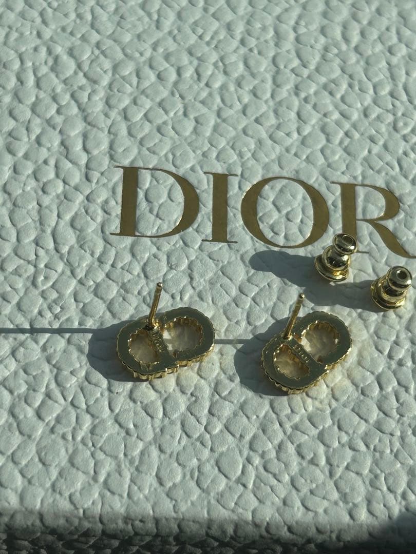 Dior CDピアス ゴールド