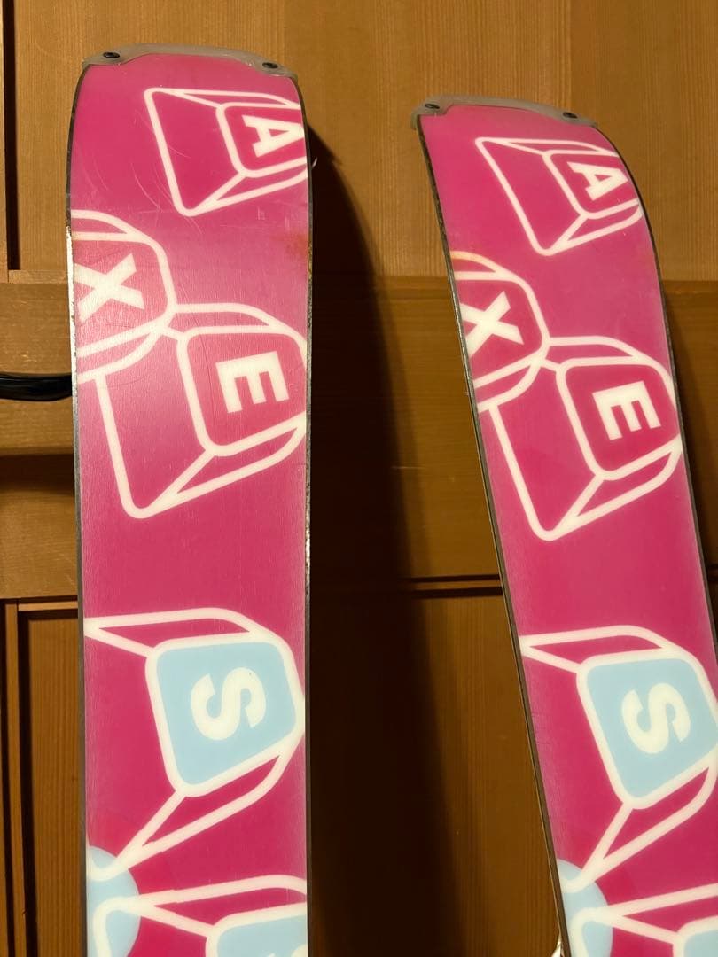 サロモンショートスキー ビンディング付き　120cm