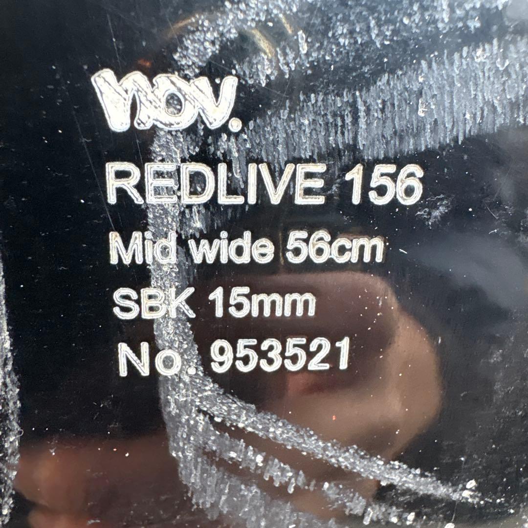 スノーボード November REDLIVE 156