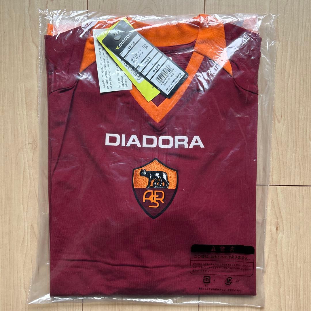 正規品新品☆ASローマ06/07ホームユニフォームLサイズ☆DIADORA