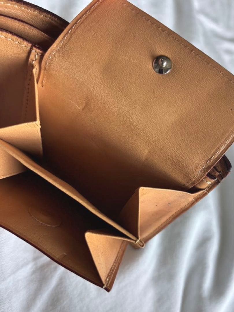 GANZO ガンゾ 折り財布 コードバン レザー 馬革　ブラック