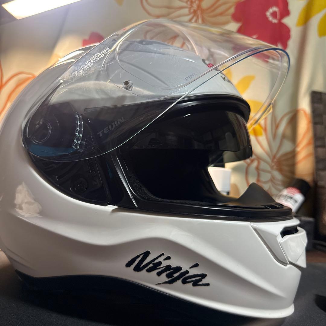 KABUTO Ninja フルフェイスヘルメット ホワイト