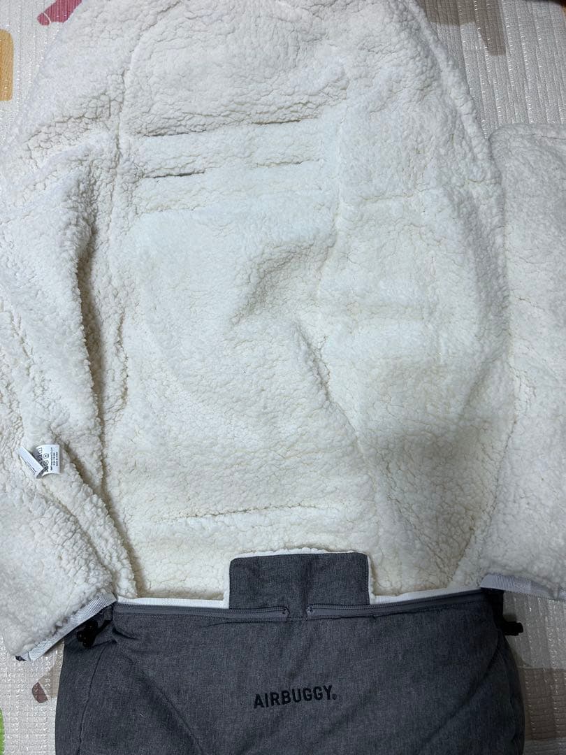 【美品】AIRBUGGY ベビーカーフットマフ2個セット