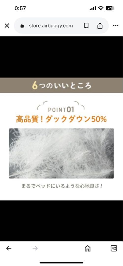 【美品】AIRBUGGY ベビーカーフットマフ2個セット