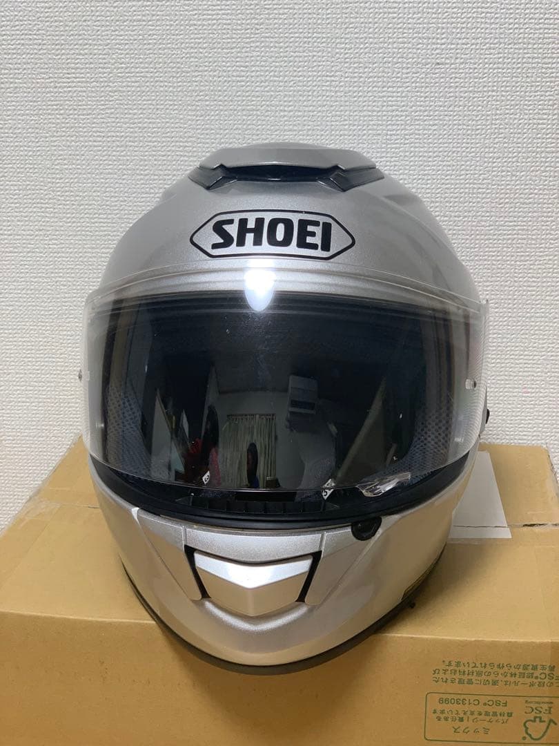 SHOEI GT-Air シルバー Lサイズ 収納袋付属 バイク用品
