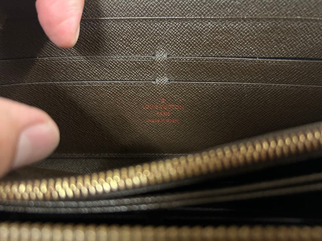 s*9様 LOUIS VUITTON ダミエ 長財布