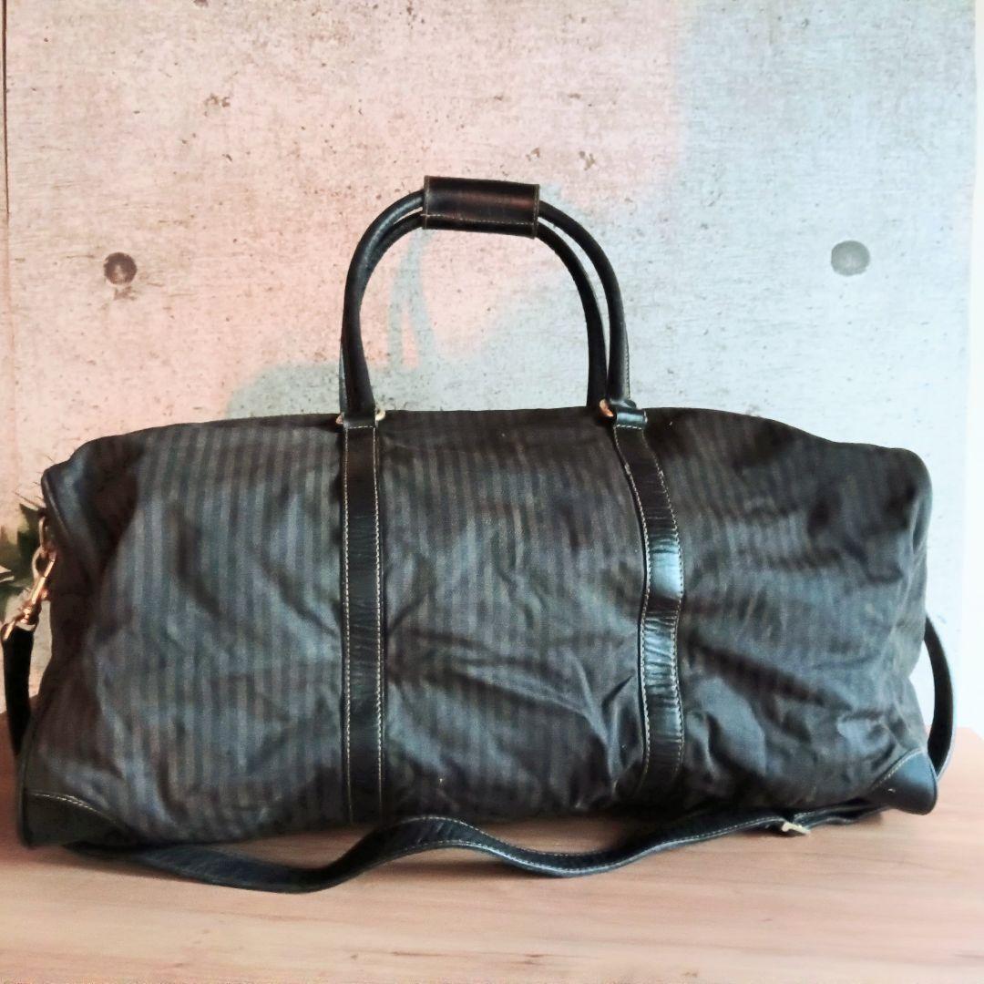 フェンディ 2way ビンテージ ショルダー ボストンバッグ レディース メンズ