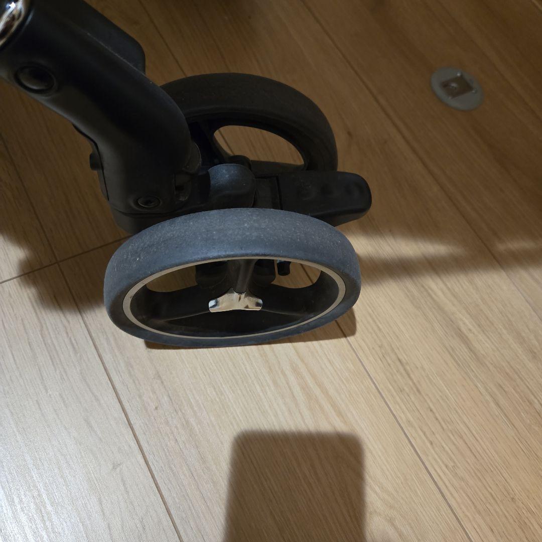 アップリカ　ラクーナクッション　グレー A式ベビーカー 安全ベルト付き