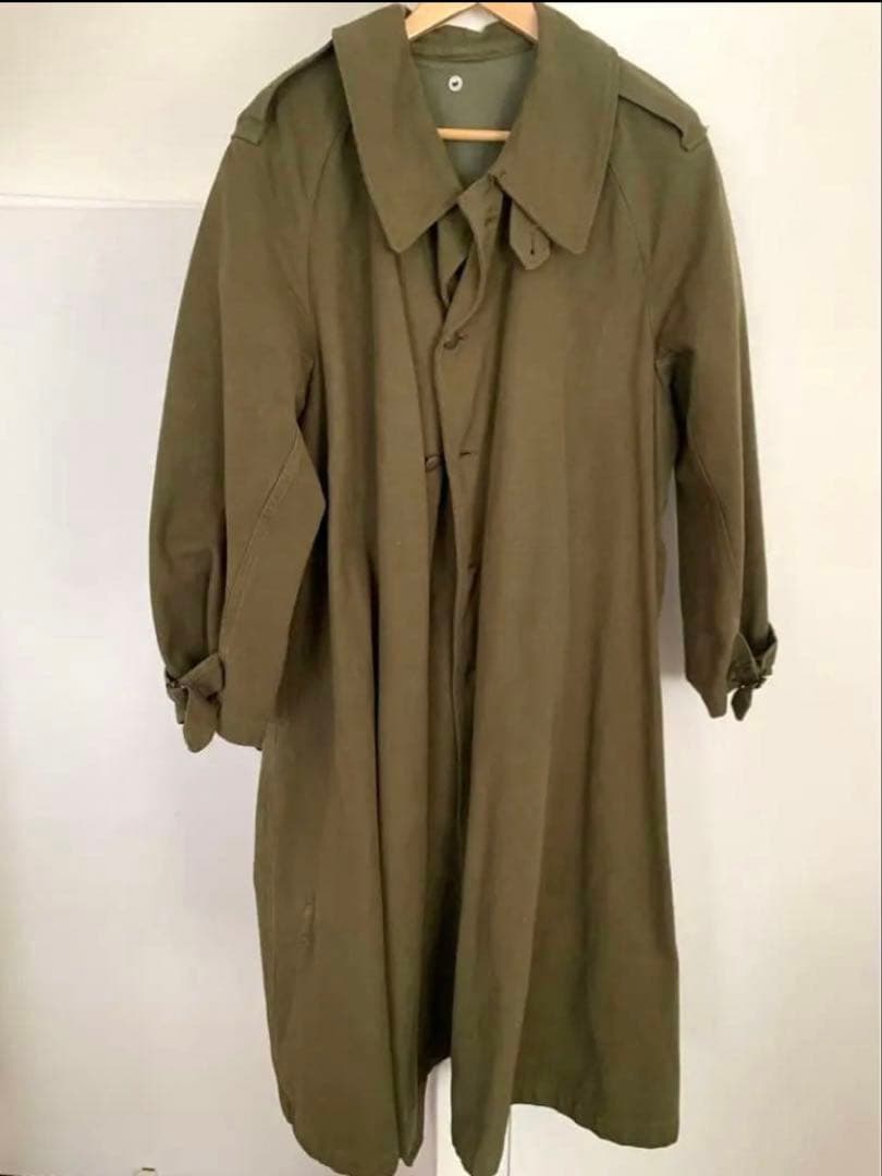50s フランス軍 M38 MOTORCYCLE COAT【ゴールデンサイズ】