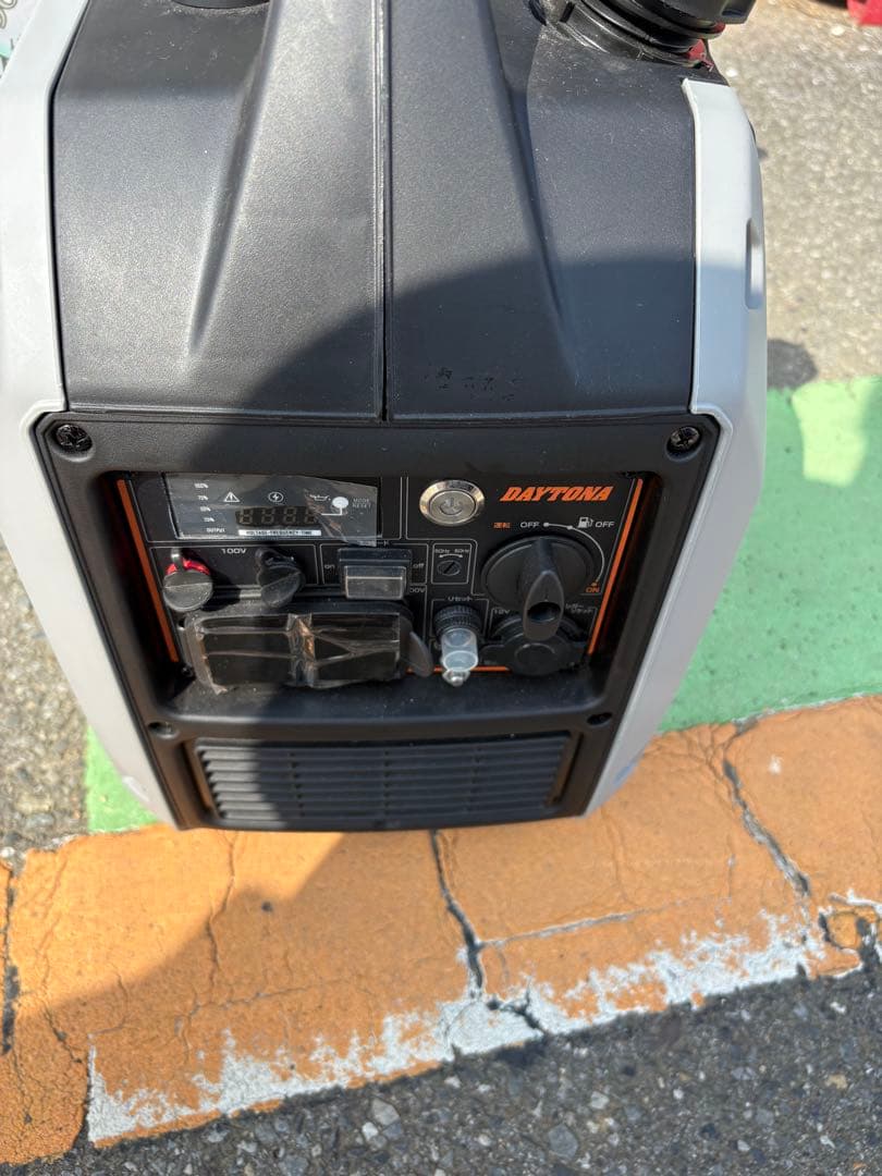 展示品　デイトナ　インバーター発電機　1900e インバーター発電機　リモコン