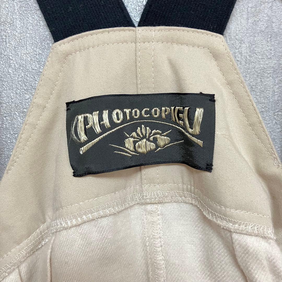 美品　フォトコピュー ジャンパースカート CLAUDE リネン　サロペット