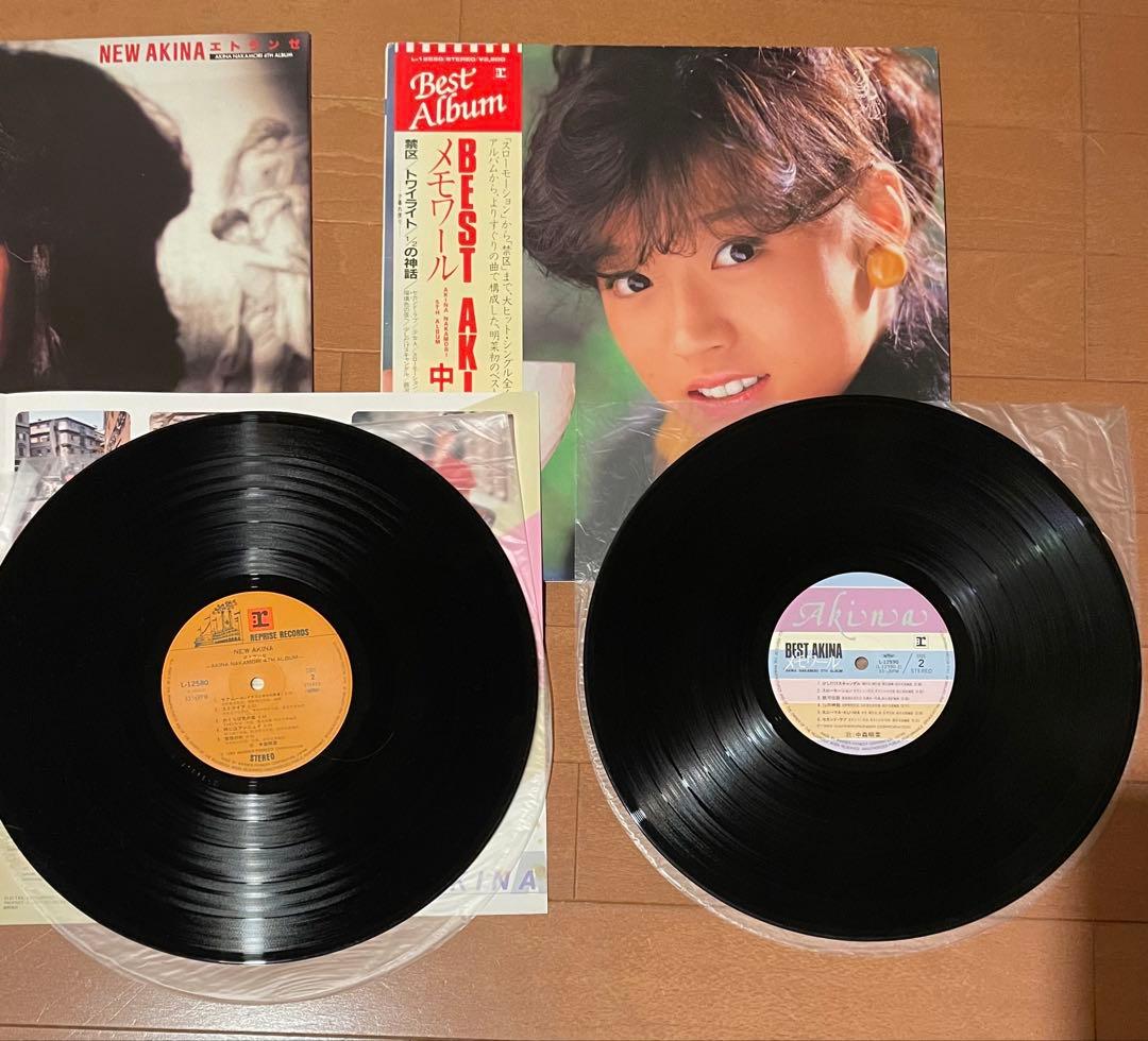 希少レコード多数　中森明菜　LPレコードセット　11枚