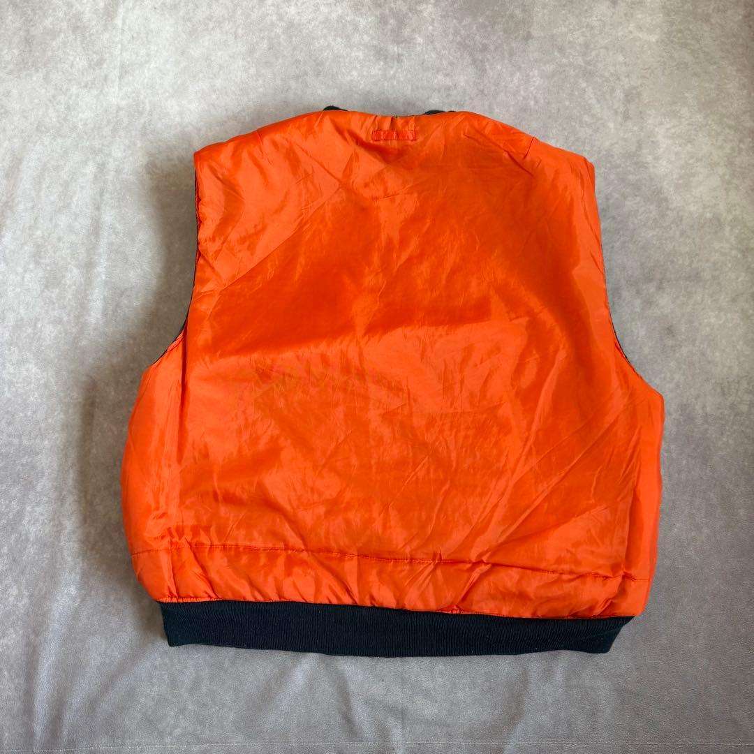 70s アルファ フライトジャケット MA-1 ベスト リバーシブル