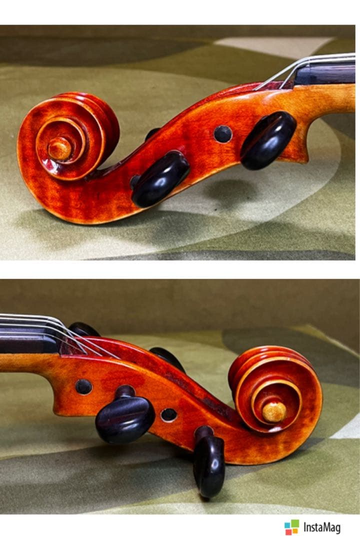 【貴重⭐️4/4】Umeo Suzuki 鈴木梅雄サイン入りバイオリン特3 No3