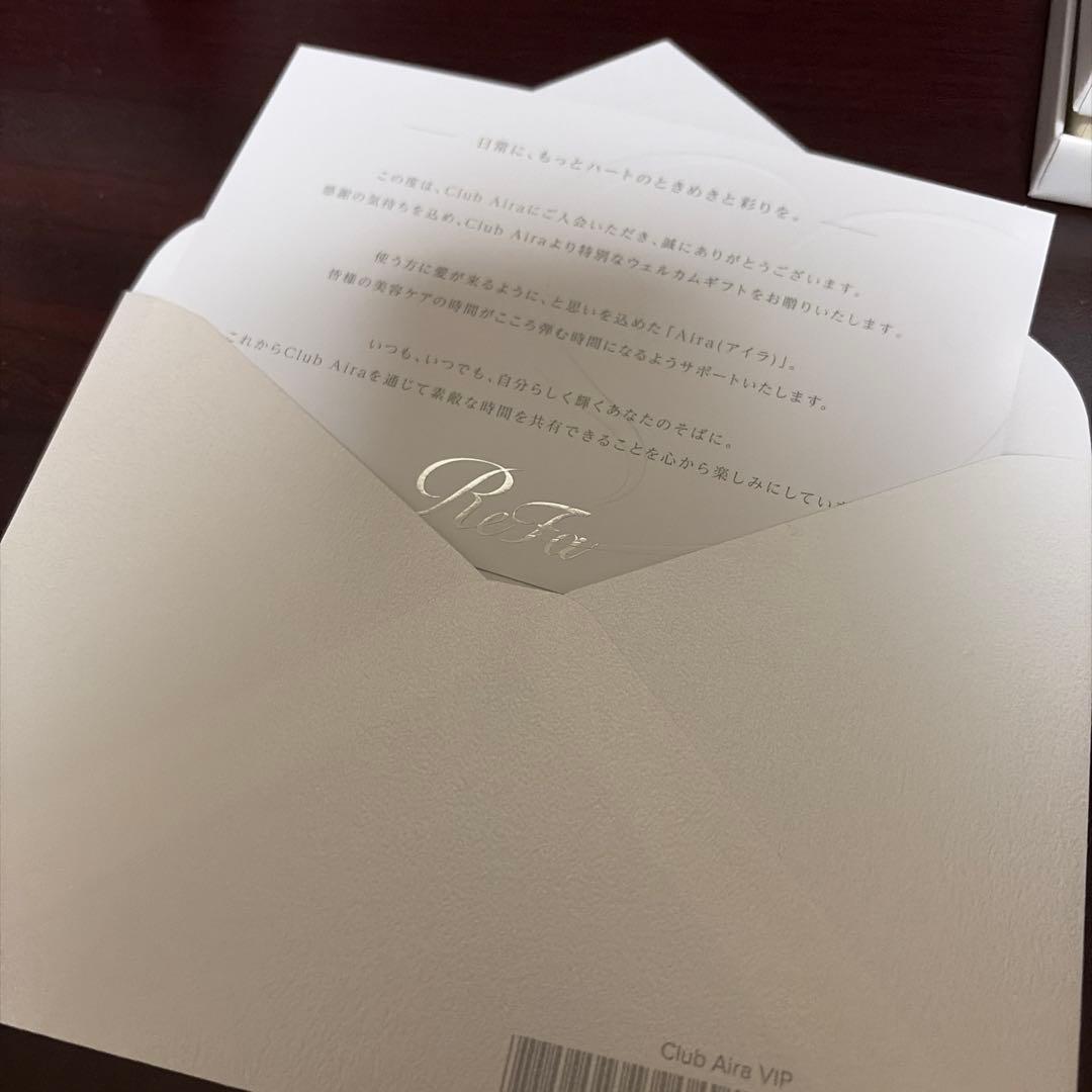 新品未開封 ReFa VIP 会員限定 ハートコーム ミラー シルキーパープル