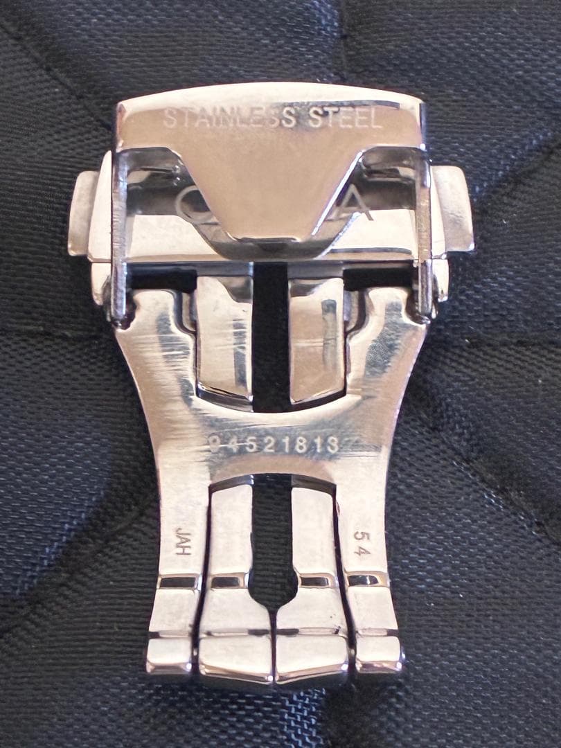 OMEGA オメガ 純正 ダブルバックル 18mm S.S. 94521813