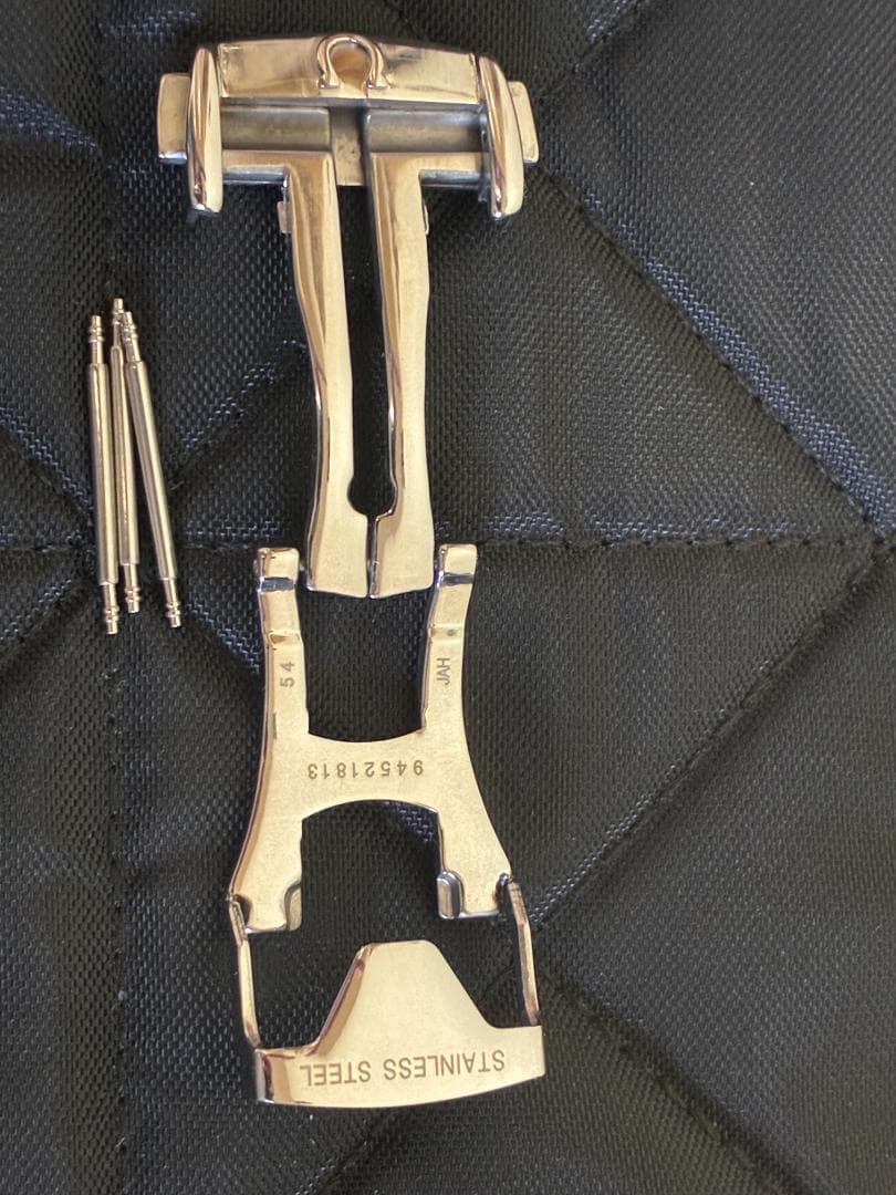 OMEGA オメガ 純正 ダブルバックル 18mm S.S. 94521813