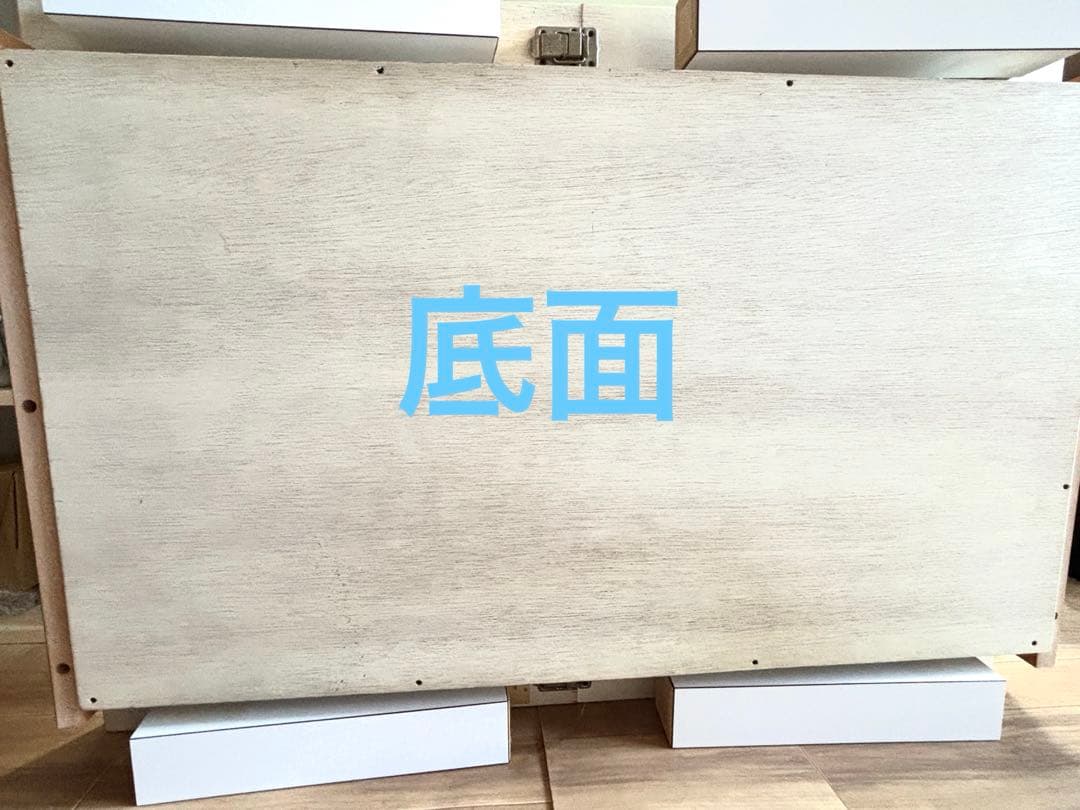 【SALE】折りたたみ&伸縮！両方できる ホワイト リビングテーブル