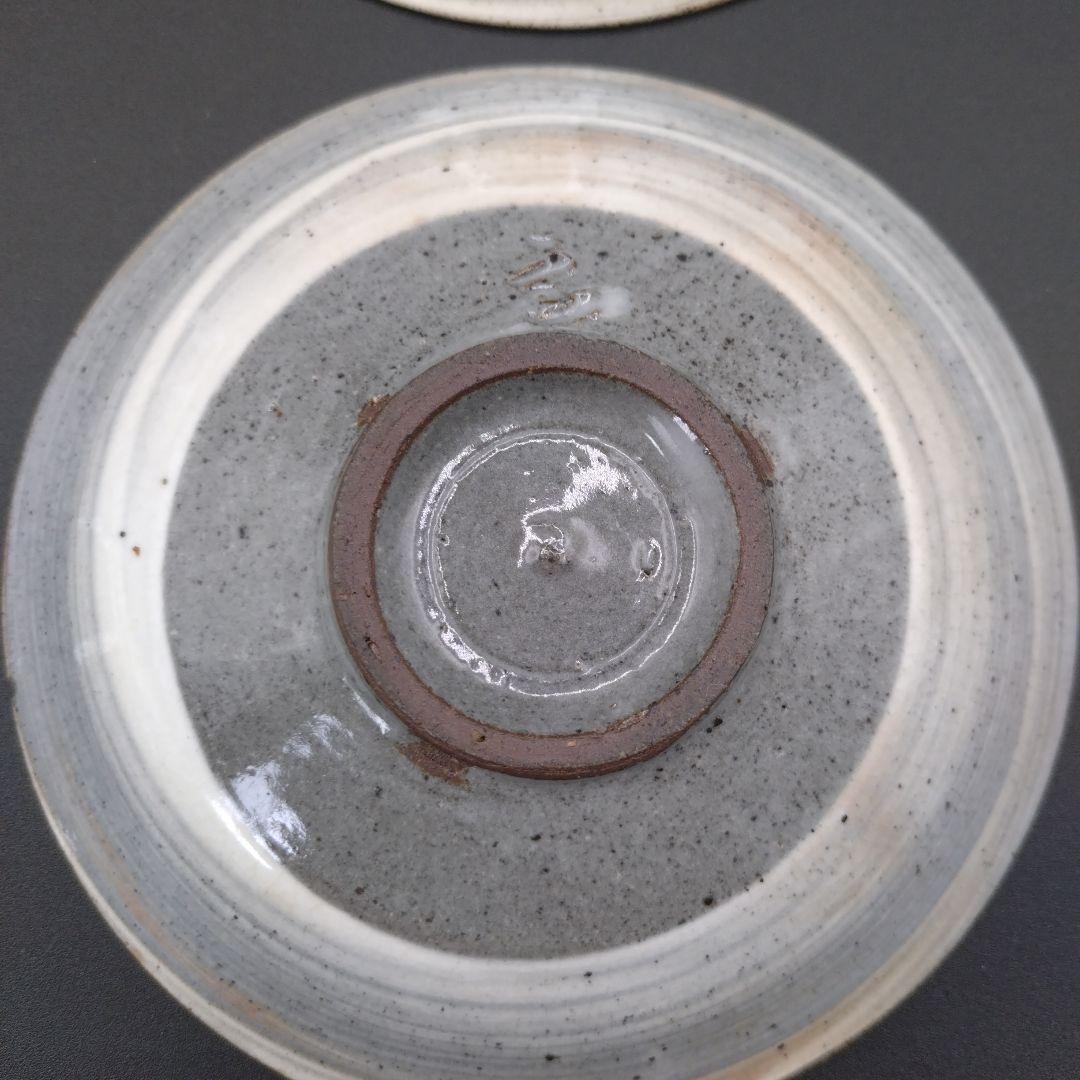 唐津刷毛目皿 和食器 骨董 c 茶道具 抹茶 和食器 茶の湯 骨董　5枚セット