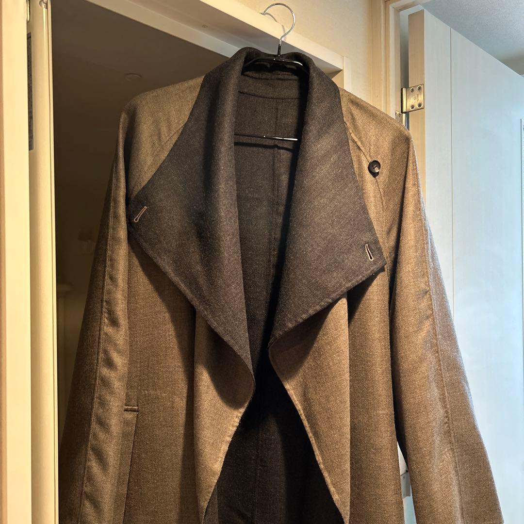 お*a様 anuans ウールリバーオーバーロングコート