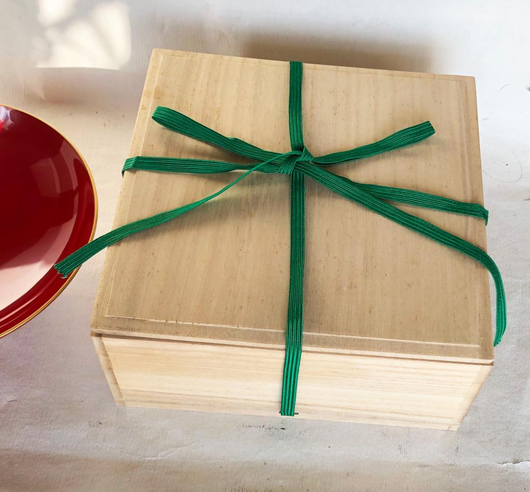 大杯 大盃 朱渕金盃 7寸 21cm 木製 漆塗り 酒器 お正月 おせち お屠蘇