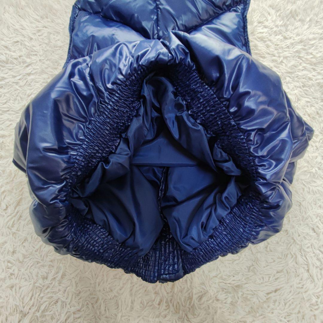 極美品　OLD GAP ファー ダウン ベスト 光沢 y2k archive　L