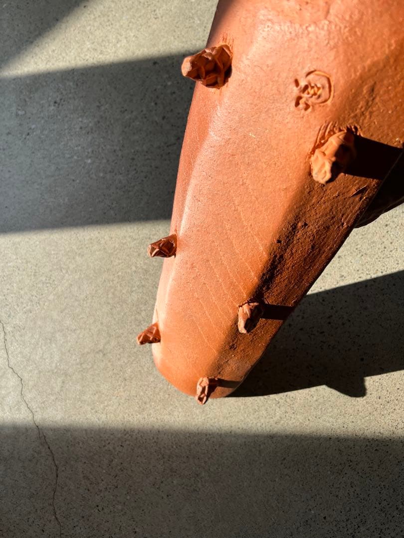 小西陶蔵の備前焼長方形皿