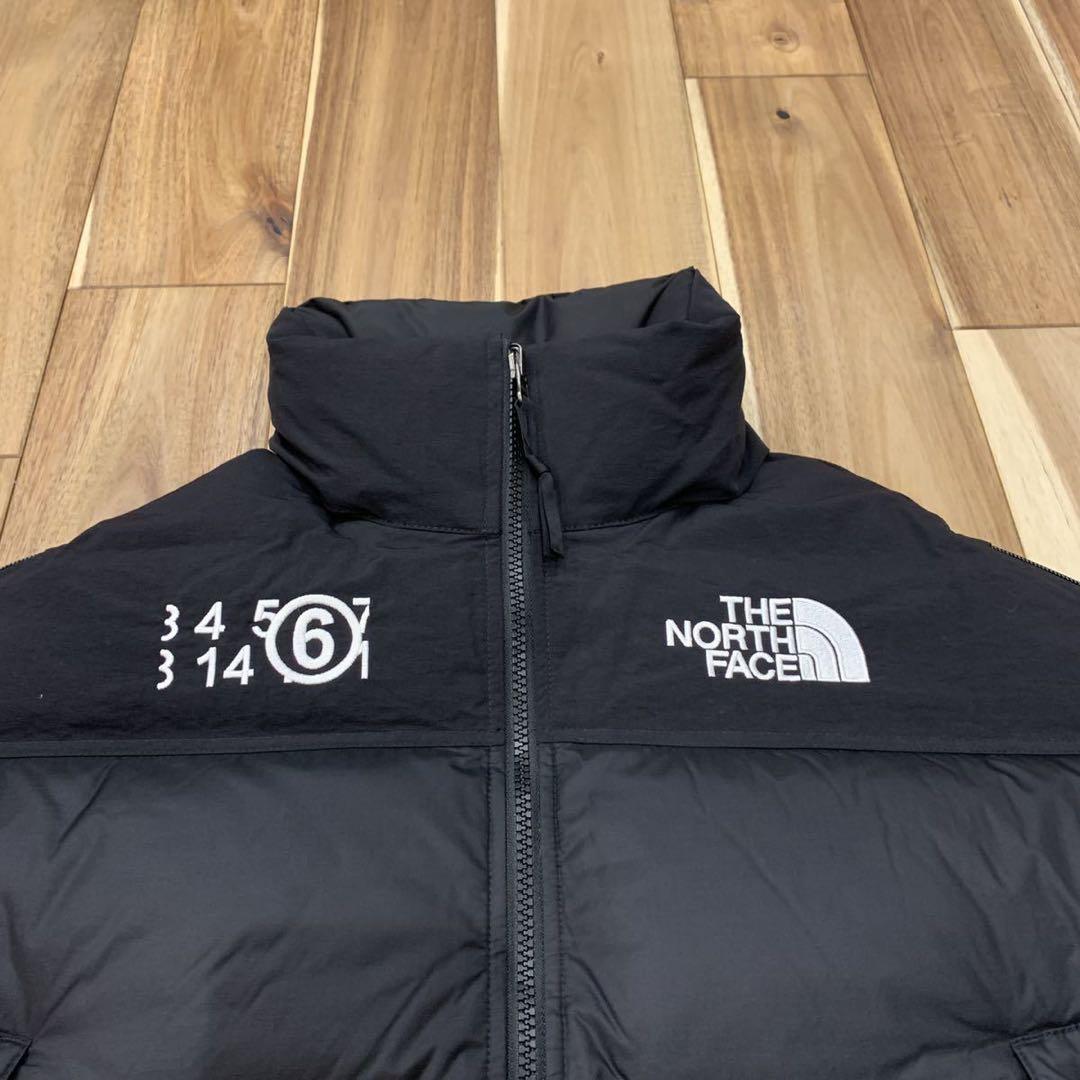 MM6 × NORTH FACE ヌプシ ダウン ノースフェイス 黒 XS