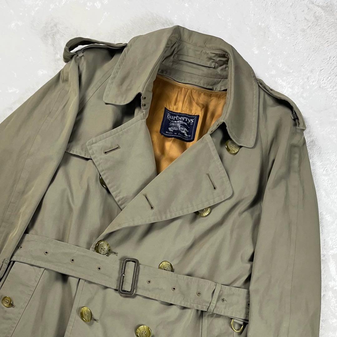 希少 バーバリーズ 90's ライナー付 英国製 トレンチコート ノバチェック