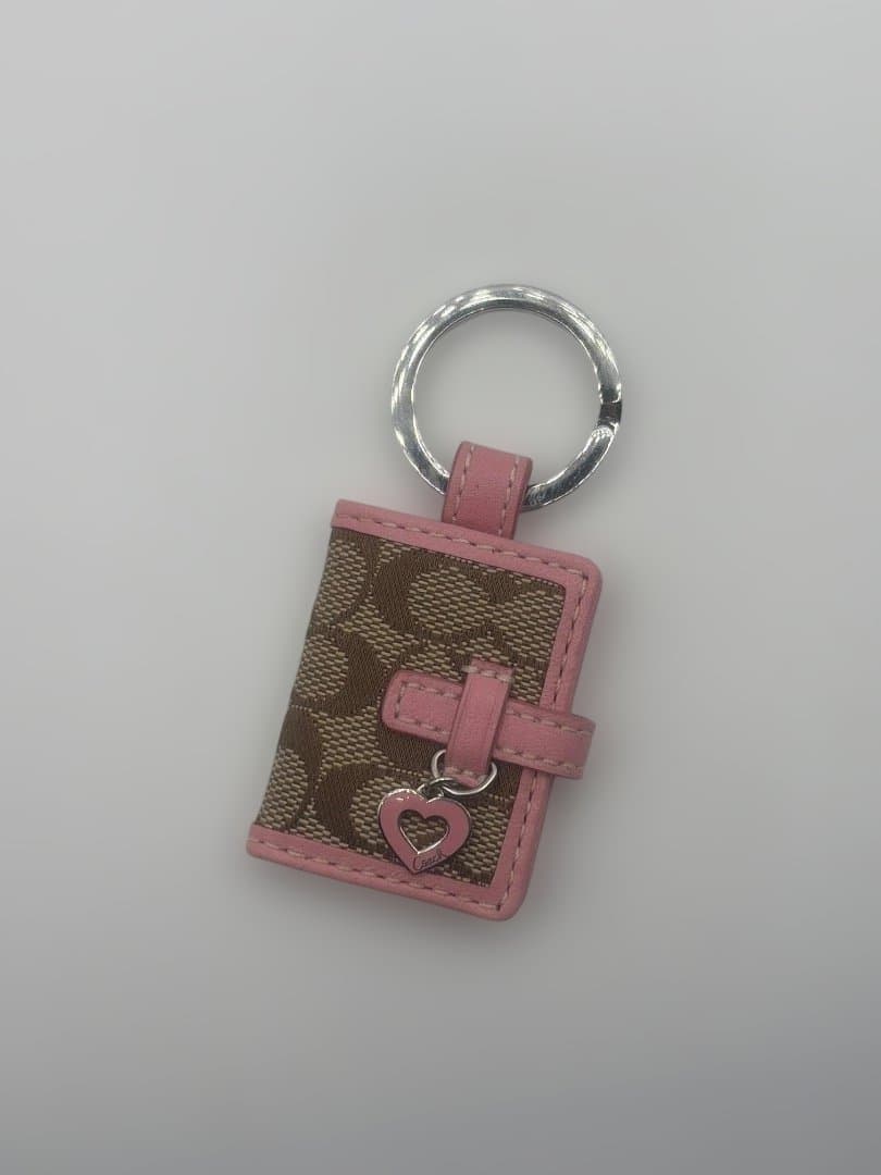 コーチ　手帳型　キーホルダー