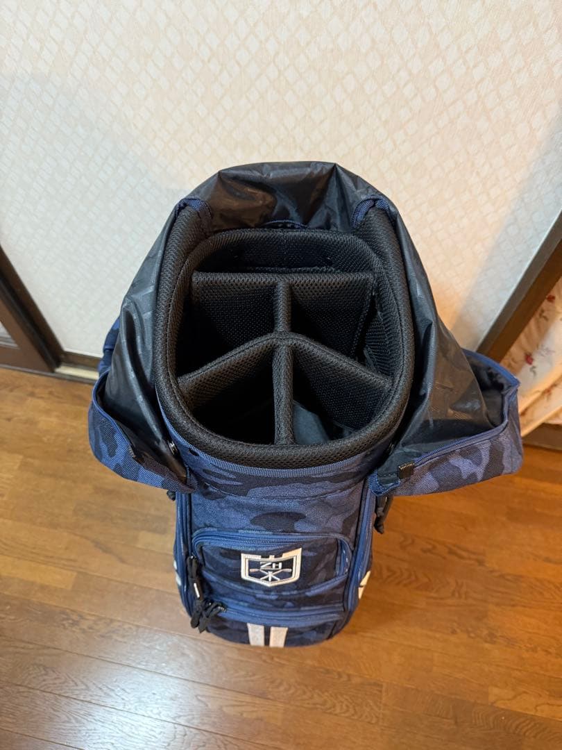 ゼロハリバートン　コーデュラシリーズ　ネイビーカモキャディーバック