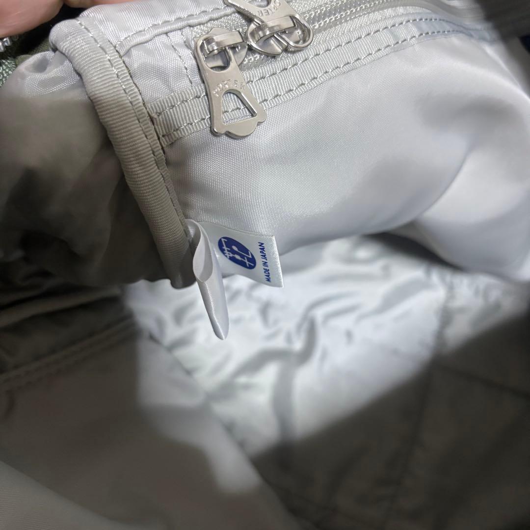 PORTER FADE ポーター 大容量収納 セージグリーン スエード