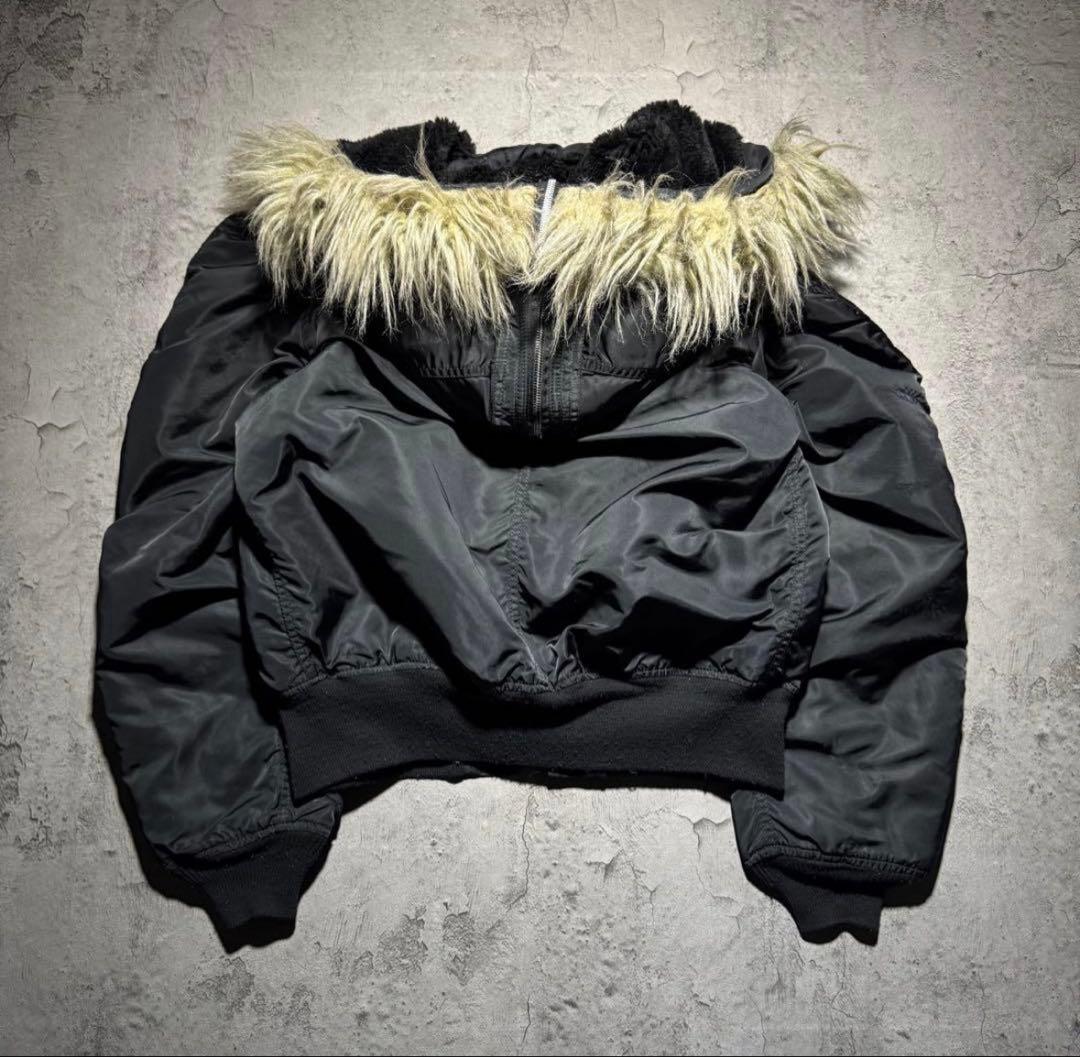 USA製 ALPHA N2B flight jacket N-2B ブラック