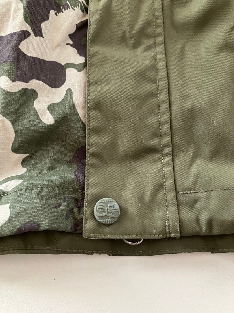 Quiksilver 迷彩スノーボードウェア　3点セット