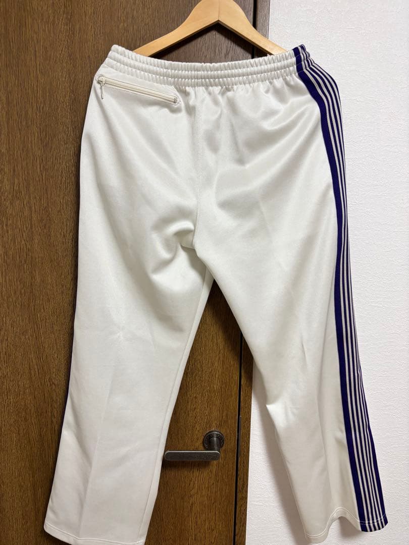 Needlesトラックパンツ Mサイズ 白紫