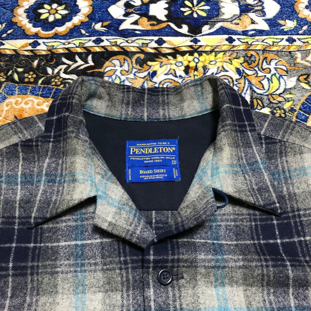 ペンドルトン　ボードシャツ　オンブレチェックシャツ