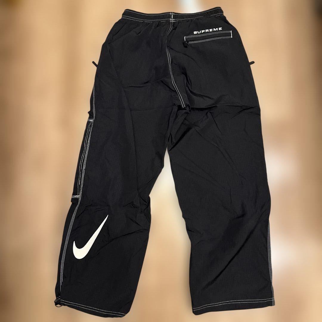 Supreme x Nike トラックパンツ 黒 ブラック 新品未使用！